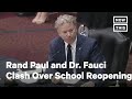 Dr. Fauci and Rand Paul Spar Over Reopening Schools | NowThis