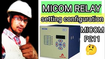 micom P211/Micom relay,full information हिंदी मै micom P211,micom testing and programing/