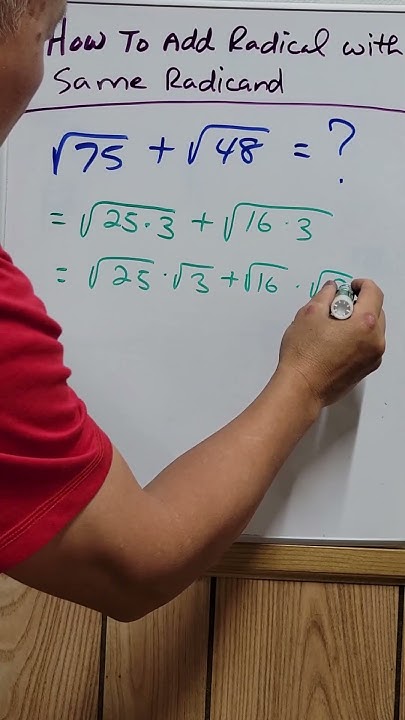 how-to-add-square-roots-shorts-math-mathematic-addingradicals