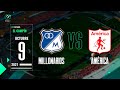 Millonarios Vs. América - Liga Betplay EN VIVO