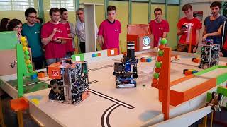 précoupe de robotique du mans 2018 : eseo - insa Rennes