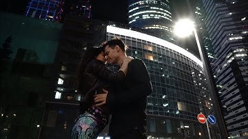 Даниил Дрижук и Анна Атман, Москва-Сити 2021