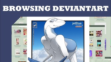 Browsing Deviantart: Anthro Planes and More