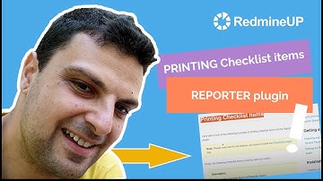 Printing Checklist items of the Reporter plugin Redmine