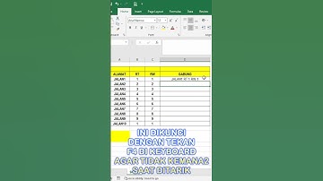 Cara Menggabung Alamat DiExcel Secara Otomatis #exceltutorial #mailmerge #microsoft  #trikexcel