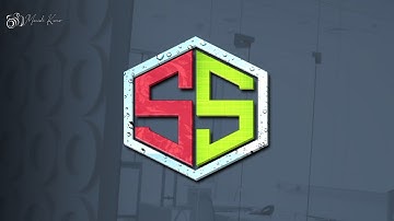 Make professional SS logo within a minute |Professional Logo Design | How make logo on pixellab