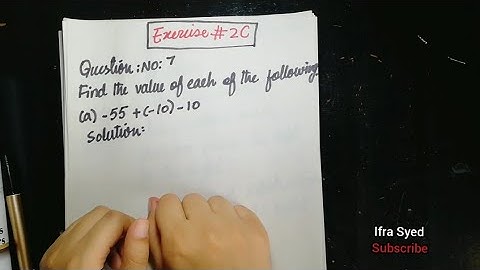 Mathematics Book 1 (D1) |  7th Edition | Exercise # 2 C | Q # 7 & 8 | Ifra Syed | in Urdu\Hindi