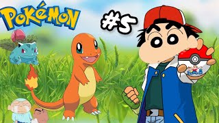 Shinchan and his friends Caught Charmander (Pokemon Let’s Go Pikachu) Episode 5