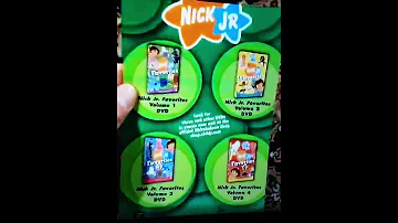 Nick Jr Favorites Holiday DVD Advertisement 