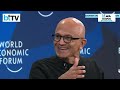 Microsoft 微軟 CEO Satya Nadella On Jan 2026 WEF 世界經濟論壇 Devos | Cantonese 繁體中文(粵語 | 廣東話 )