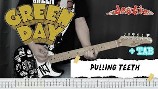 Green Day - Pulling Teeth (Guitar Cover + TAB on Screen)