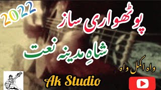Potwari Saz Shahe Madina full Naat || potwari sazeena||Ak Studio