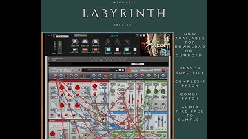 Labyrinth - Available for download. Link below. Complex-1 Modular Synthesizer #reason #complex1