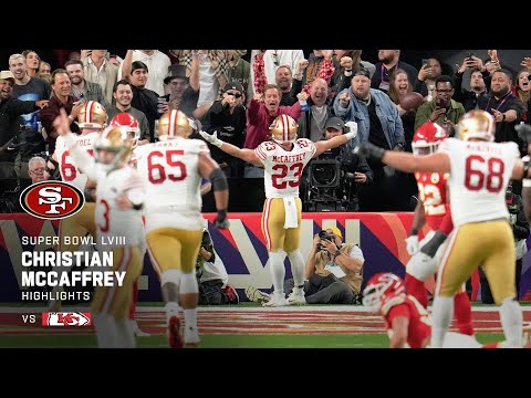 Christian McCaffrey best plays vs. Chiefs | Super Bowl LVIII