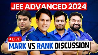 JEE Advanced 2024: Marks Vs Rank Discussion | Expected Cut off for all Category #jeeadvanced