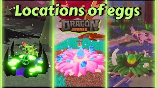 Dragon Adventures Eggs Locations in all worlds (from Origins to Prehistoric)