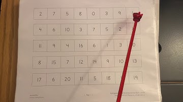 Aims number naming fluency