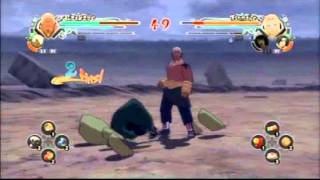 Naruto Shippuden Ultimate Ninja Storm Generations - Raikage Darui Vs Tsunade Shizune