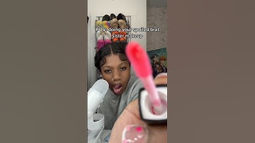 Vickey Cathey exposed her Spoiled sister 😱 #shorts