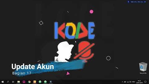 Cara Mudah Membuat Aplikasi Web Company Profile Sederhana di PHP - Bagian 17 Update Akun