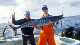 Crazy WAHOO Fishing (Offshore Fishing Little River Inlet) Little River Deep Sea Fisking