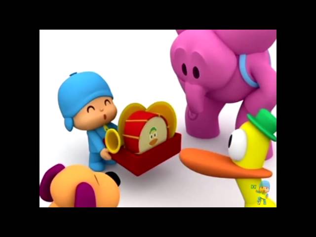 🎺 POCOYO em PORTUGUÊS do BRASIL - A bandinha de música 🎺