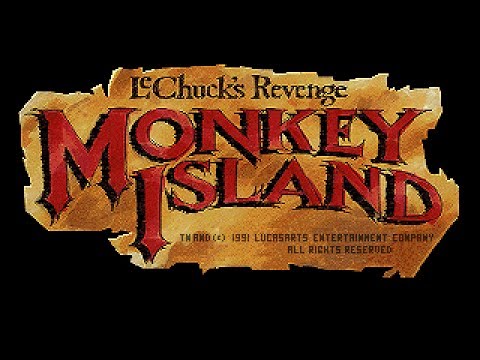 Monkey Island 2 Lechuck&#039;s Revenge - Intro/Opening FR (Roland MT-32) PC MS-DOS Game, 1991