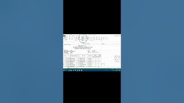 Cách in lặp lại hàng tiêu đề trong Excel #shorts