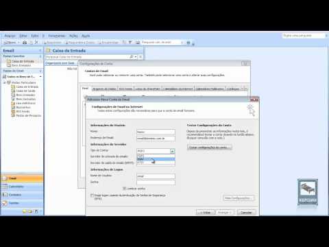 Vídeo: Como configuro o Outlook 2007 para Outlook?