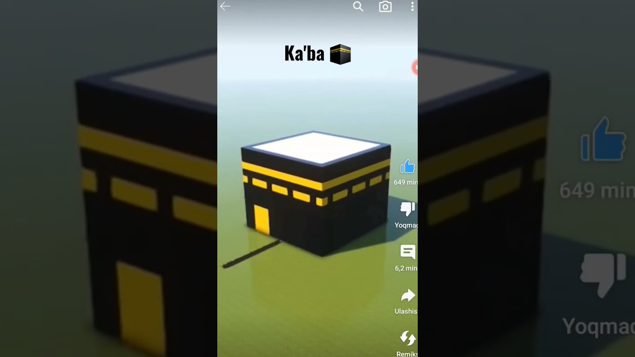 Minecraftda Ka'ba🕋 yasash 