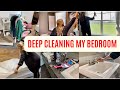 SPEED CLEAN MY BEDROOM AND BATHROOM / CLEAN WITH ME / CLEANING MOTIVATION
