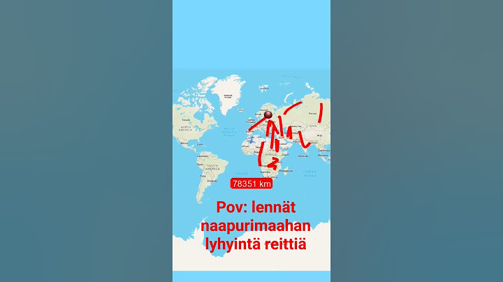 pov: lennät naapurimaahan "lyhyitä" reittiä