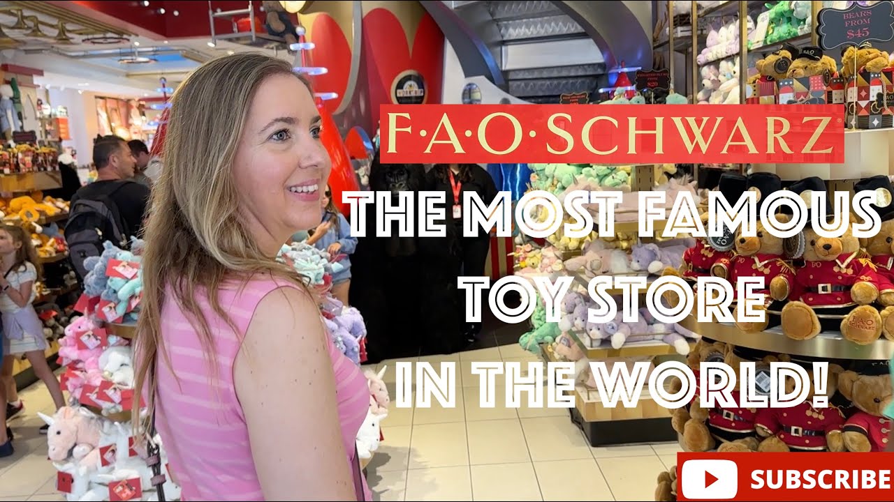Visiting The MOST FAMOUS Toy Store In The World! FAO Schwarz In NYC! 