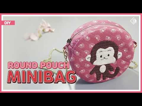 DIY/ QUILT / ROUND POUCH & MINI BAG/ 퀼트 가방만들기/ 라운드 파우치 & 미니 가방만들기/sewing/ [Tendersmile Handmade]