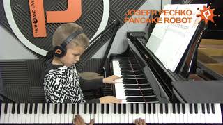 Video thumbnail of "Pancake Robot piano cover by Joseph Pechko"