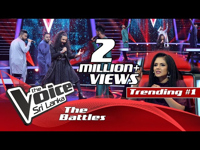 The Battles : Kasun /Lakindu/Pasindu V Janitha Nipun | Hey Ganaraya | The Voice Sri Lanka class=