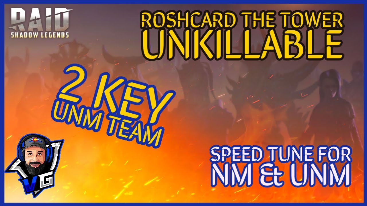 Raid Shadow Legends Roshcard The Tower Unkillable Team Youtube
