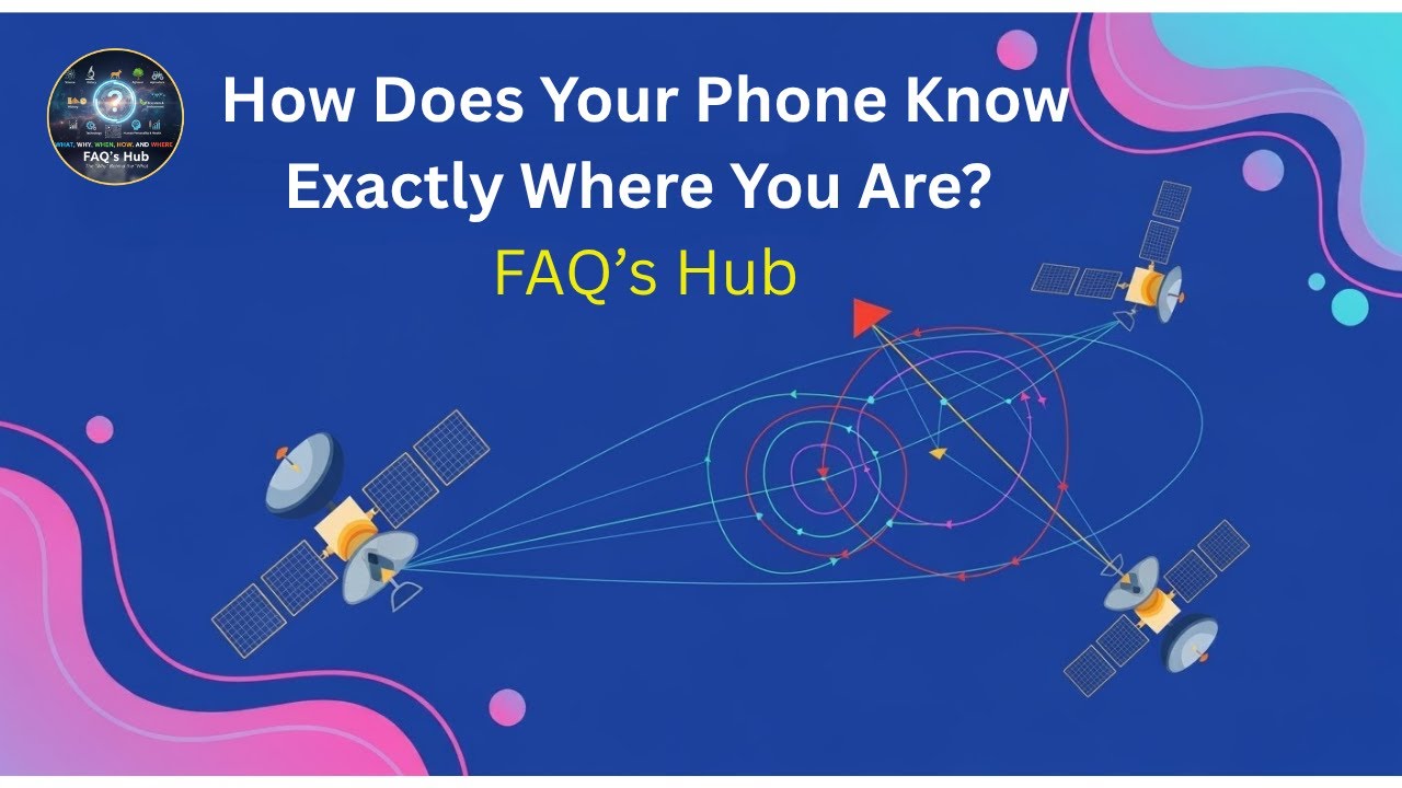 How Does Your Phone Know Exactly Where You Are? | The Amazing Engineering of GPS | FAQ's Hub