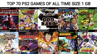 Top 70 Game PS2 Ukuran Kecil Di Bawah 1GB Terbaik Sepanjang Masa | Game PS2 Terbaik
