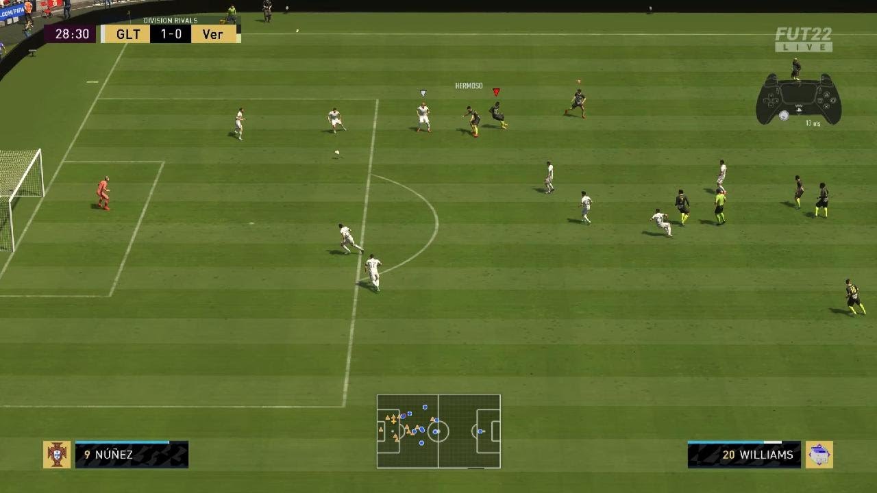 FIFA 22 PS5 - BUGS DESYNCHRONIZATION LAG FREEZING IMAGE DELAY - LOW PING - Unplayable gameplay