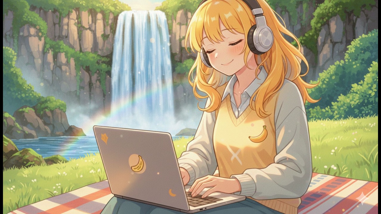 Healing Lofi Mix ☁️ Nature Beats for a Stress-Free Workday