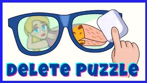 Delete Puzzle: Erase One Part Level 1- 80 Gameplay