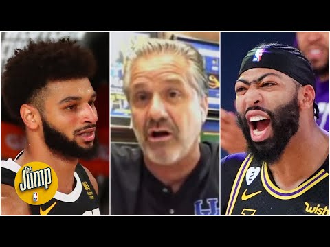 John Calipari reacts to Anthony Davis' & Jamal Murray's performance in Lakers vs. Nuggets | The Jump