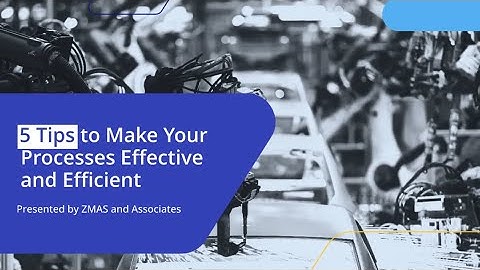 5 Tips on How to Improve Business Processes