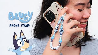 Bluey Phone Strap Charm Clay Tutorials