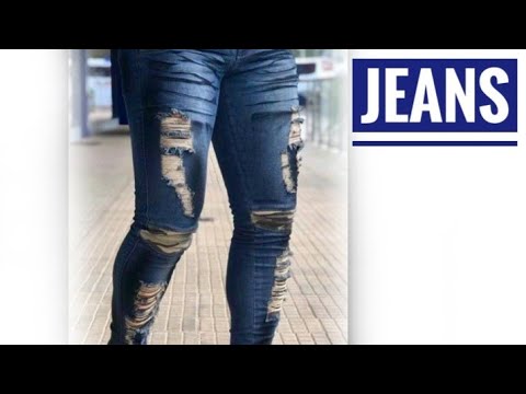 damage jeans jeans