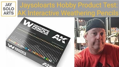 Jaysoloarts Hobby Product Test: AK Interactive Weathering Pencils