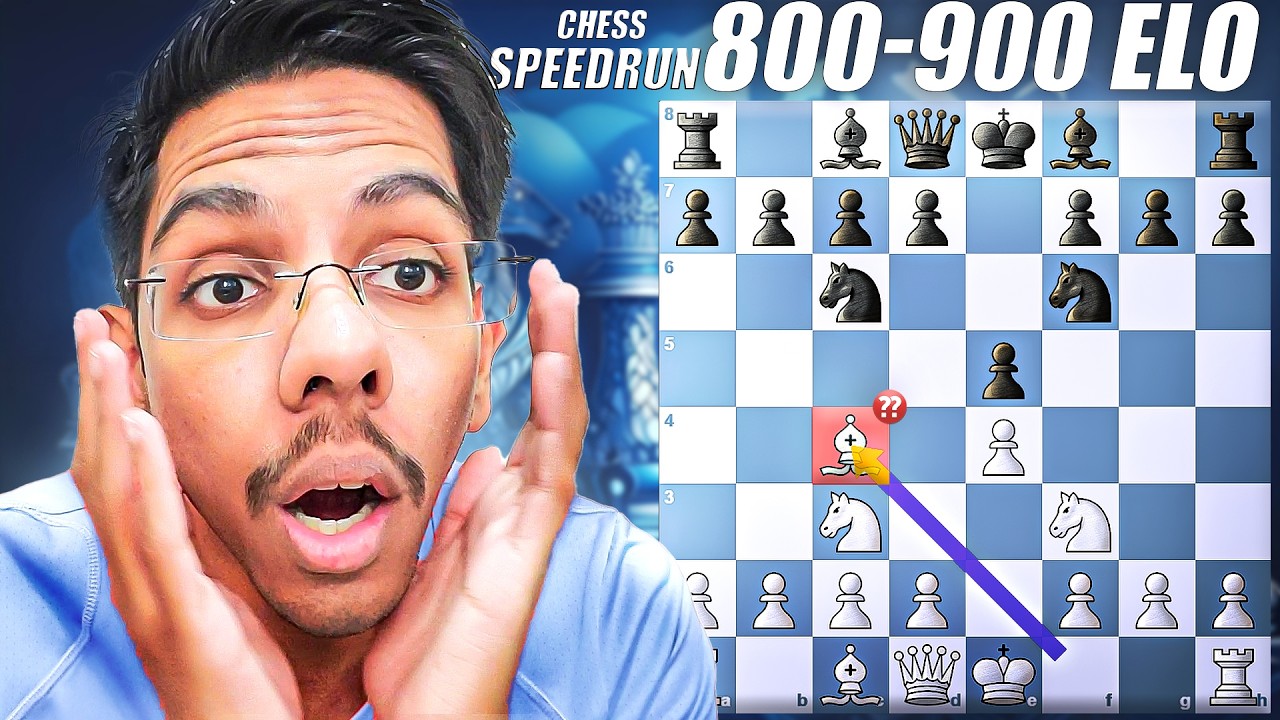 Most Common Chess Opening MISTAKES | Chess Rating Climb 800 to 900 ELO