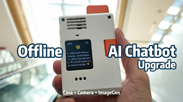 Raspberry Pi 5 Offline AI Chatbot Upgrade – Case, Camera & Gemini Image Generation