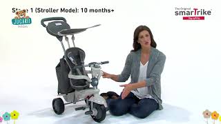 Tricicletă Voyage Touch Steering 4in1 smarTrike cu